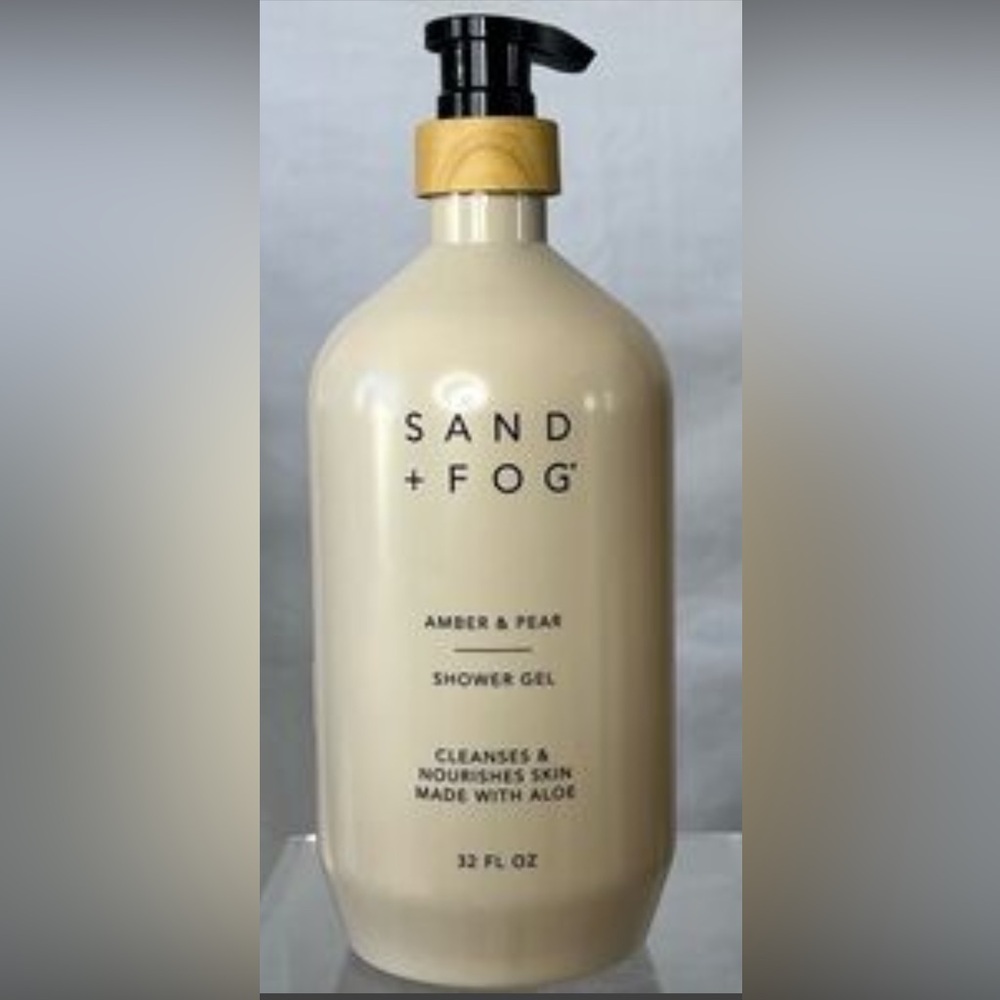 Sand + Fog Amber & Pear Shower Gel - Cream